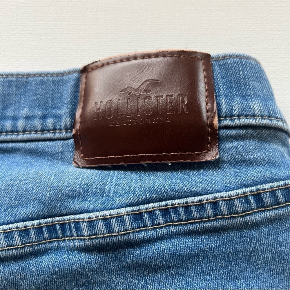 Used Boys Hollister Epic Flex Skinny Fit Men's Size 32x30 Blue Jeans 🔥 (R) - Picture 7 of 7